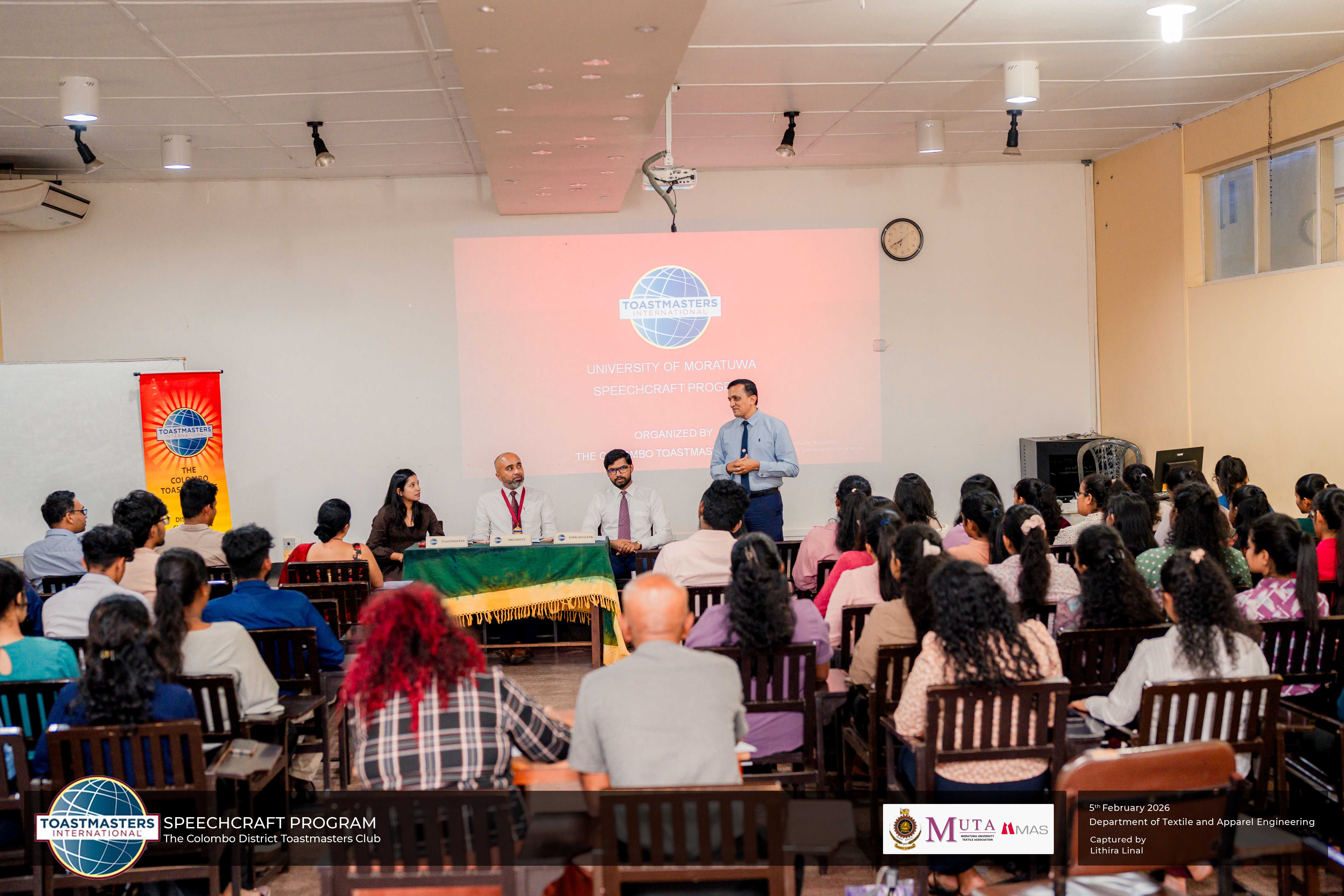 Inauguration of the Speechcraft Program: Building Confident Speakers and Future Leaders